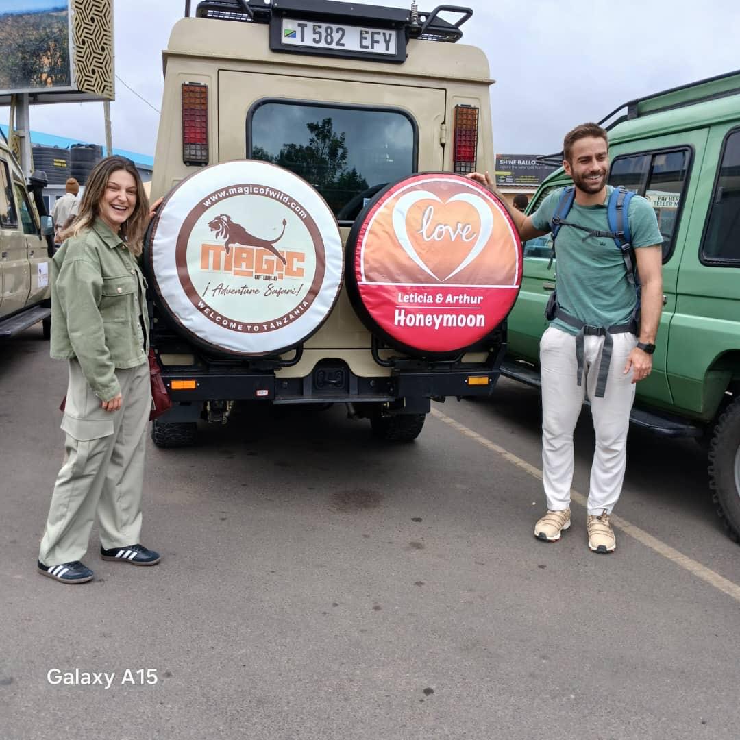 Magic of Wild Adventure Safaris Landcruizer Rear View
